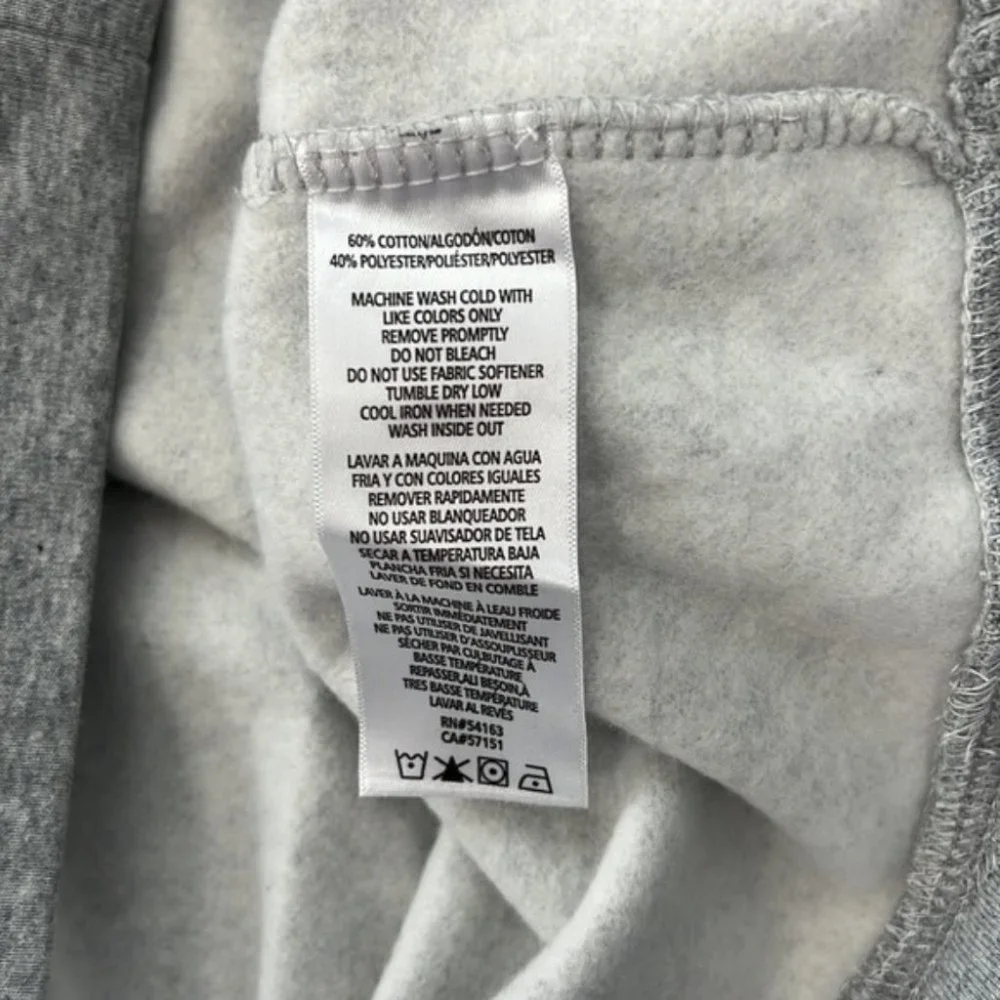 Calvin Klein Gray Crewneck Logo Sweatshirt Size 1X - Picture 6 of 9